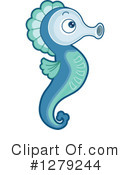 Seahorse Clipart #1279244 by BNP Design Studio