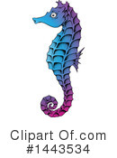 Seahorse Clipart #1443534 by cidepix