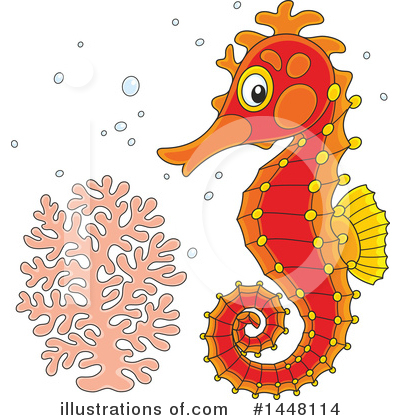 Coral Clipart #1448114 by Alex Bannykh