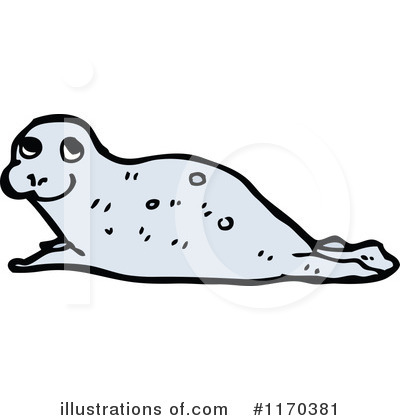 Royalty-Free (RF) Seal Clipart Illustration by lineartestpilot - Stock Sample #1170381
