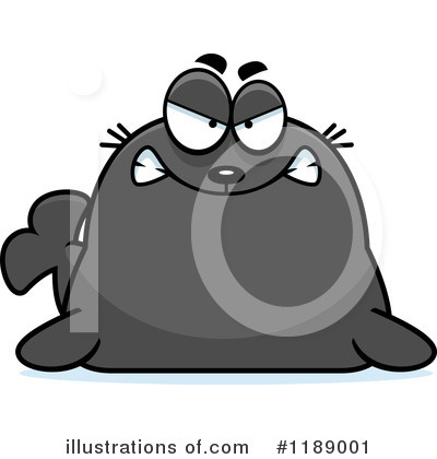 Royalty-Free (RF) Seal Clipart Illustration by Cory Thoman - Stock Sample #1189001