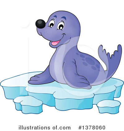Royalty-Free (RF) Seal Clipart Illustration by visekart - Stock Sample #1378060