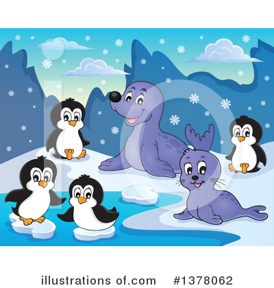 Royalty-Free (RF) Seal Clipart Illustration by visekart - Stock Sample #1378062