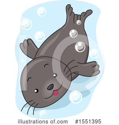 Seals Clipart #1551395 by BNP Design Studio