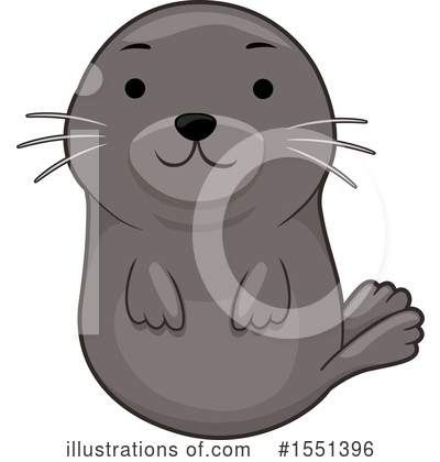 Royalty-Free (RF) Seal Clipart Illustration by BNP Design Studio - Stock Sample #1551396