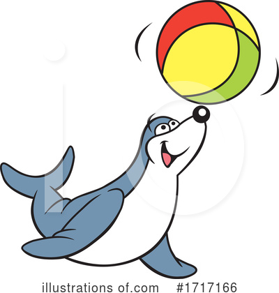 Seal Clipart #1717166 by Johnny Sajem