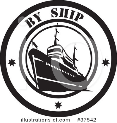 Cruise Ship Clipart #37542 by Eugene