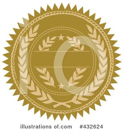 Royalty-Free (RF) Seal Clipart Illustration by BestVector - Stock Sample #432624