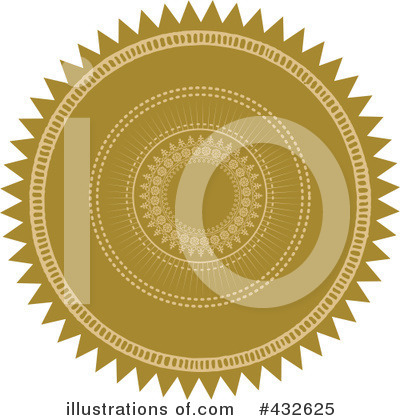 Royalty-Free (RF) Seal Clipart Illustration by BestVector - Stock Sample #432625