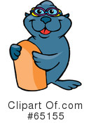 Seal Clipart #65155 by Dennis Holmes Designs