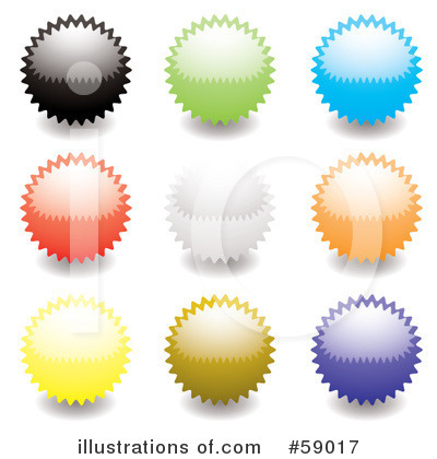 Royalty-Free (RF) Seals Clipart Illustration by michaeltravers - Stock Sample #59017