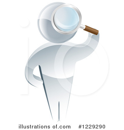 Looking Clipart #1229290 by AtStockIllustration