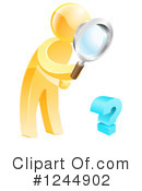 Searching Clipart #1244902 by AtStockIllustration