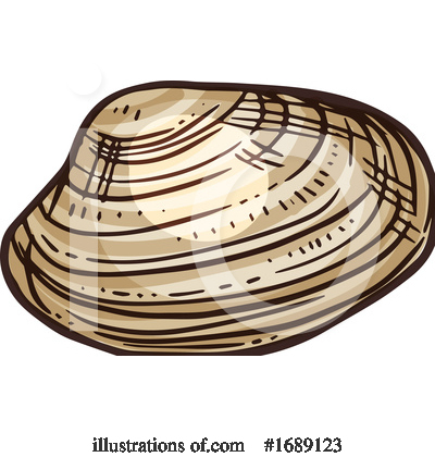 Royalty-Free (RF) Seashell Clipart Illustration by Vector Tradition SM - Stock Sample #1689123