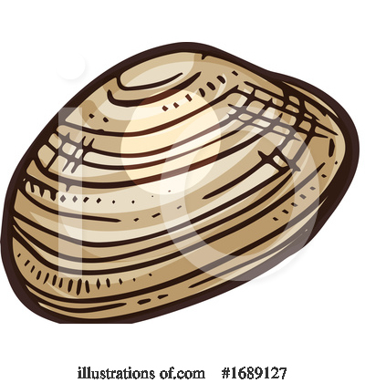 Royalty-Free (RF) Seashell Clipart Illustration by Vector Tradition SM - Stock Sample #1689127