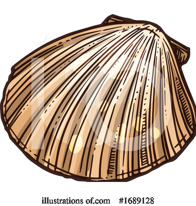 Royalty-Free (RF) Seashell Clipart Illustration by Vector Tradition SM - Stock Sample #1689128