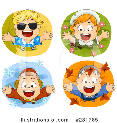 Royalty-Free (RF) Seasons Clipart Illustration by BNP Design Studio - Stock Sample #231785