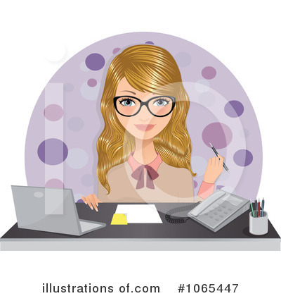Office Clipart #1065447 by Melisende Vector