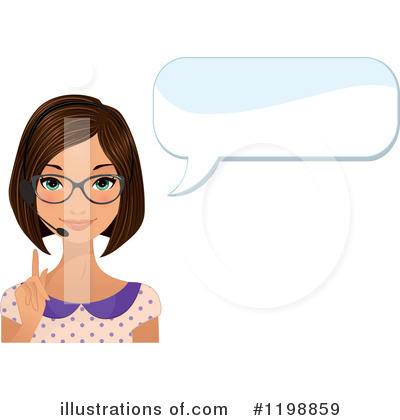 Business Woman Clipart #1198859 by Melisende Vector