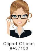 Secretary Clipart #437138 by Melisende Vector