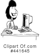 Secretary Clipart #441645 by toonaday