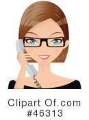 Secretary Clipart #46313 by Melisende Vector