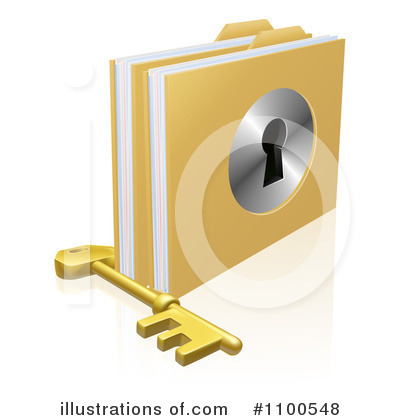 Folder Clipart #1100548 by AtStockIllustration