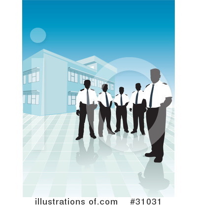 Royalty-Free (RF) Security Clipart Illustration by David Rey - Stock Sample #31031