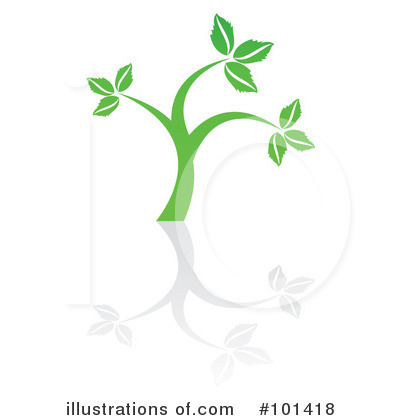 Royalty-Free (RF) Seedling Clipart Illustration by MilsiArt - Stock Sample #101418