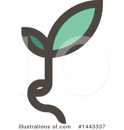 Royalty-Free (RF) Seedling Clipart Illustration by elena - Stock Sample #1443337