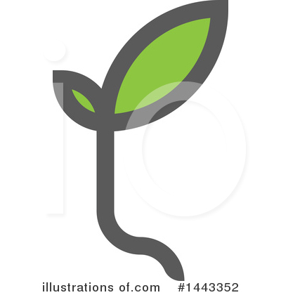 Royalty-Free (RF) Seedling Clipart Illustration by elena - Stock Sample #1443352