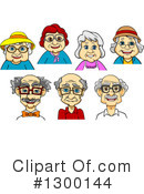 Senior Citizen Clipart #1300144 by Vector Tradition SM