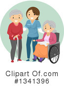Senior Citizen Clipart #1341396 by BNP Design Studio