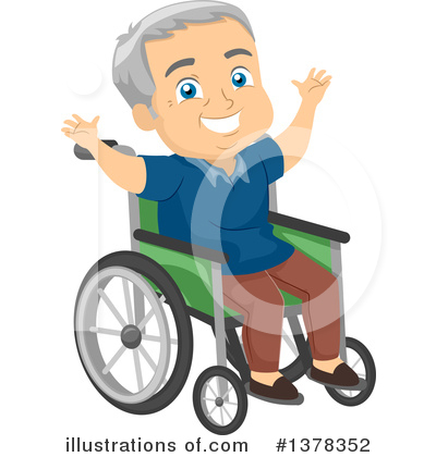 Wheelchair Clipart #1378352 by BNP Design Studio