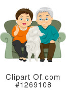 Senior Couple Clipart #1269108 by BNP Design Studio