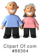 Senior Couple Clipart #88364 by Julos