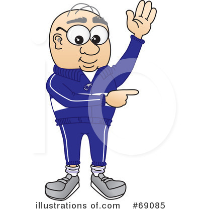 Royalty-Free (RF) Senior Man Character Clipart Illustration by Mascot Junction - Stock Sample #69085