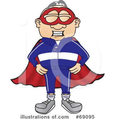 Royalty-Free (RF) Senior Man Character Clipart Illustration by Mascot Junction - Stock Sample #69095