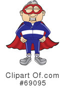 Senior Man Character Clipart #69095 by Mascot Junction