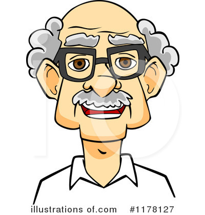 Old Man Clipart #1178127 by Vector Tradition SM
