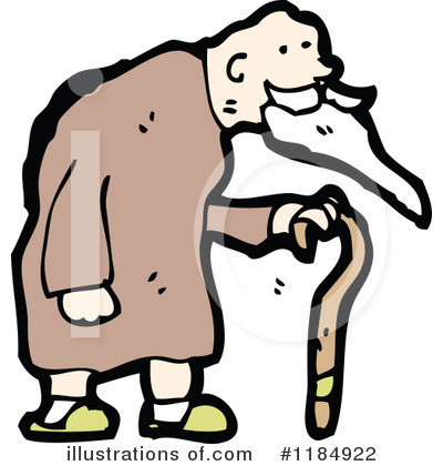 Old Man Clipart #1184922 by lineartestpilot