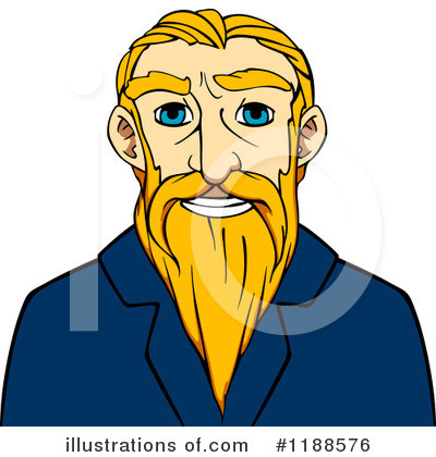 Royalty-Free (RF) Senior Man Clipart Illustration by Vector Tradition SM - Stock Sample #1188576