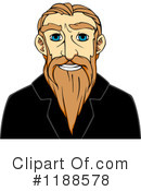 Senior Man Clipart #1188578 by Vector Tradition SM
