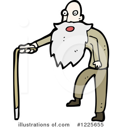 Elderly Man Clipart #1225655 by lineartestpilot