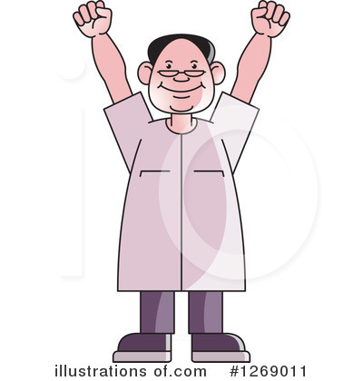 Royalty-Free (RF) Senior Man Clipart Illustration by Lal Perera - Stock Sample #1269011
