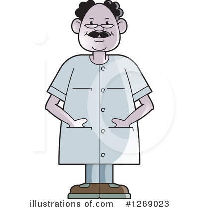 Royalty-Free (RF) Senior Man Clipart Illustration by Lal Perera - Stock Sample #1269023