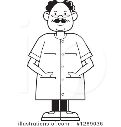 Royalty-Free (RF) Senior Man Clipart Illustration by Lal Perera - Stock Sample #1269036