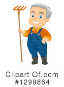 Senior Man Clipart #1299864 by BNP Design Studio