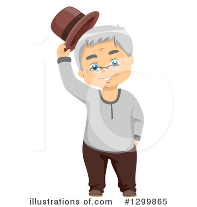 Royalty-Free (RF) Senior Man Clipart Illustration by BNP Design Studio - Stock Sample #1299865