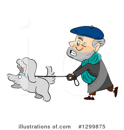 Royalty-Free (RF) Senior Man Clipart Illustration by BNP Design Studio - Stock Sample #1299875